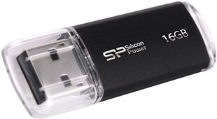 Накопитель Silicon Power 16ГБ Ultima II i-Series, черный цена и информация | USB накопители | kaup24.ee