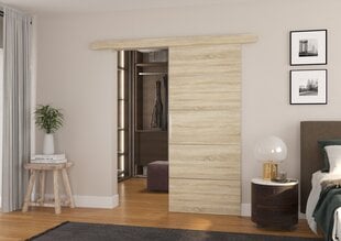 Двери для ниши ADRK Furniture Tony 86, дубовый цвет цена и информация | Шкафы | kaup24.ee