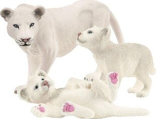 Набор фигурок львица с детенышами Schleich цена и информация | Развивающий мелкую моторику - кинетический песок KeyCraft NV215 (80 г) детям от 3+ лет, бежевый | kaup24.ee