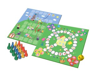 Lauamäng 2 in 1 Trefl Põrsas Pepa (Peppa Pig) Ludo Snakes and Ladders/maod ja redelid цена и информация | Настольные игры, головоломки | kaup24.ee