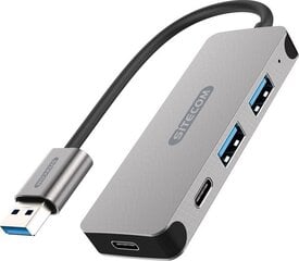 SITECOM USB-A Hub 4 Port hind ja info | USB jagajad, adapterid | kaup24.ee