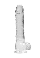 Peenise imitaator RealRock Realistic Dildo With Balls, 25 cm hind ja info | Dildod | kaup24.ee