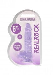 Peenise imitaator RealRock Realistic Dildo With Balls, 17 cm hind ja info | Dildod | kaup24.ee