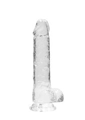 Peenise imitaator RealRock Realistic Dildo With Balls, 21 cm hind ja info | Dildod | kaup24.ee