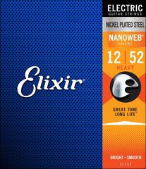 Elektrikitarri keeled Elixir 12152 Nanoweb 12-52 hind ja info | Muusikariistade tarvikud | kaup24.ee