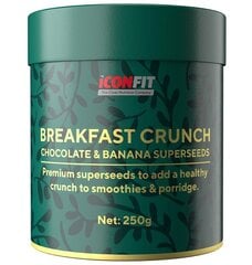 Iconfit Breakfast crunch 250 g цена и информация | Функциональные продукты питания (суперфуд) | kaup24.ee
