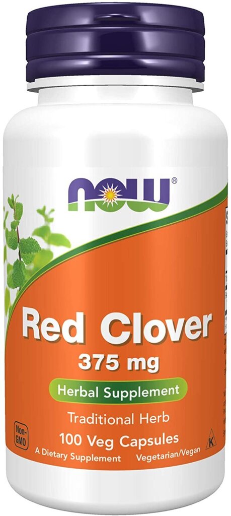 Punane ristik Now 375 mg, 100 kapslit цена и информация | Vitamiinid, toidulisandid, preparaadid tervise heaoluks | kaup24.ee