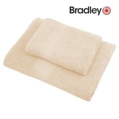 Froteerätik Bradley, 70 x 140 cm, värvimata puuvill hind ja info | Rätikud, saunalinad | kaup24.ee