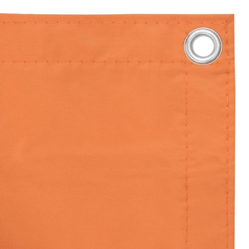 vidaXl rõdusirm, oranž, 90 x 300 cm, oxford-kangas hind ja info | Päikesevarjud, markiisid ja alused | kaup24.ee