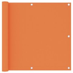 vidaXl rõdusirm, oranž, 90 x 300 cm, oxford-kangas hind ja info | Päikesevarjud, markiisid ja alused | kaup24.ee