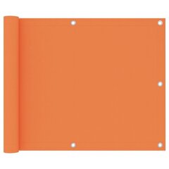 vidaXl rõdusirm, oranž, 75 x 500 cm, oxford-kangas цена и информация | Зонты, маркизы, стойки | kaup24.ee