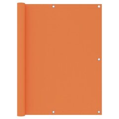 vidaXl rõdusirm, oranž, 120 x 500 cm, oxford-kangas hind ja info | Päikesevarjud, markiisid ja alused | kaup24.ee