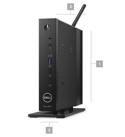 Dell Wyse 5070 Tc Celeron J4105 8GB Ram 64GB Ssd Win10 hind ja info | Lauaarvutid | kaup24.ee