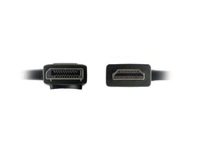 DisplayPort to HDMI kaabel Hallo v1.2 1.8m hind ja info | Kaablid ja juhtmed | kaup24.ee