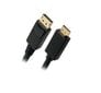 DisplayPort to HDMI kaabel Hallo v1.2 1.8m hind ja info | Kaablid ja juhtmed | kaup24.ee
