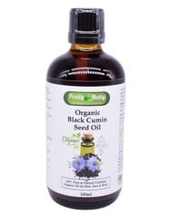 Mustköömne seemneõli (Nigella Sativa) 100% orgaaniline, 100 ml hind ja info | Eeterlikud ja kosmeetilised õlid | kaup24.ee