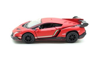 Mudelauto Kinsmart "5" Matte Lamborghini Veneno hind ja info | Poiste mänguasjad | kaup24.ee