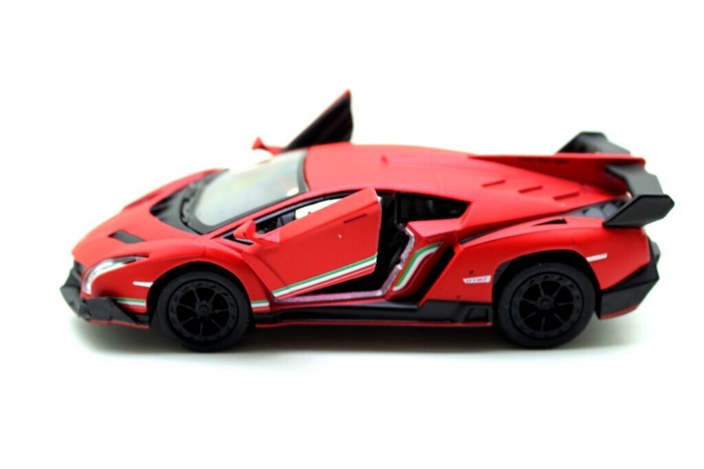 Mudelauto Kinsmart "5" Matte Lamborghini Veneno цена и информация | Poiste mänguasjad | kaup24.ee