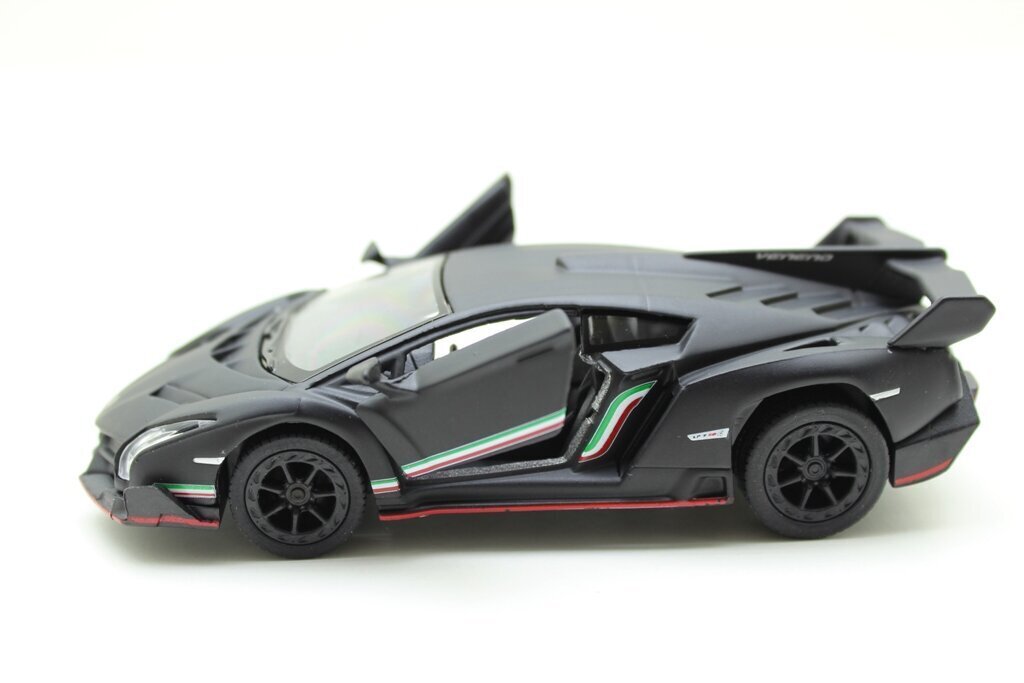 Mudelauto Kinsmart "5" Matte Lamborghini Veneno hind ja info | Poiste mänguasjad | kaup24.ee