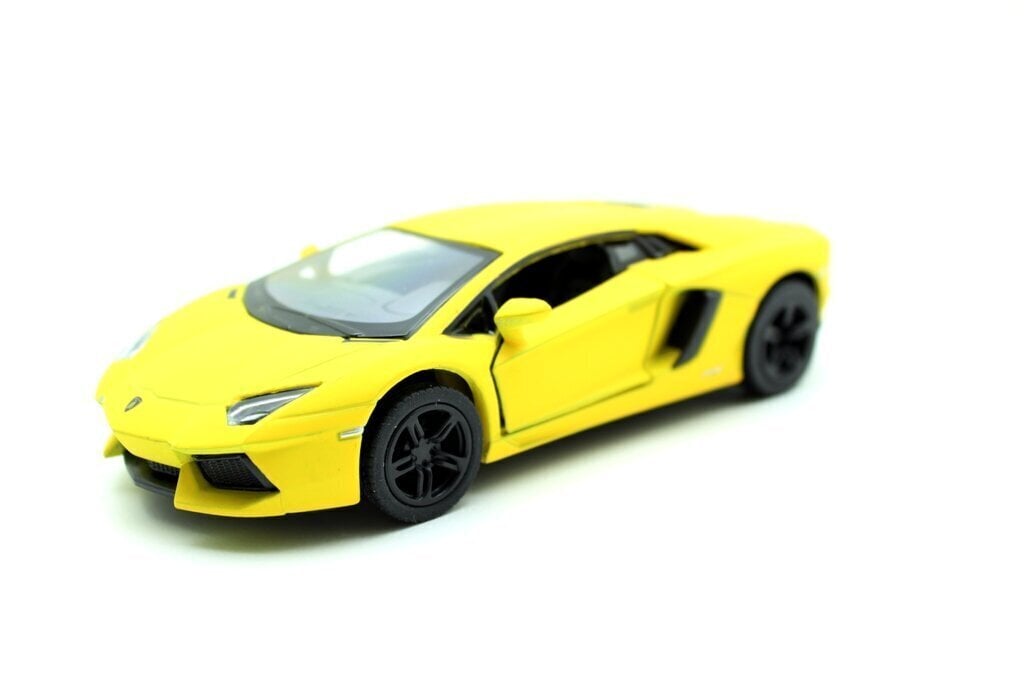 Mudelauto Kinsmart "5" Matte Lamborghini Aventador hind ja info | Poiste mänguasjad | kaup24.ee