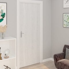 vidaXL iseliimuvad uksekiled, 2 tk, valge puit, 210 x 90 cm, PVC hind ja info | Fotokleebis | kaup24.ee