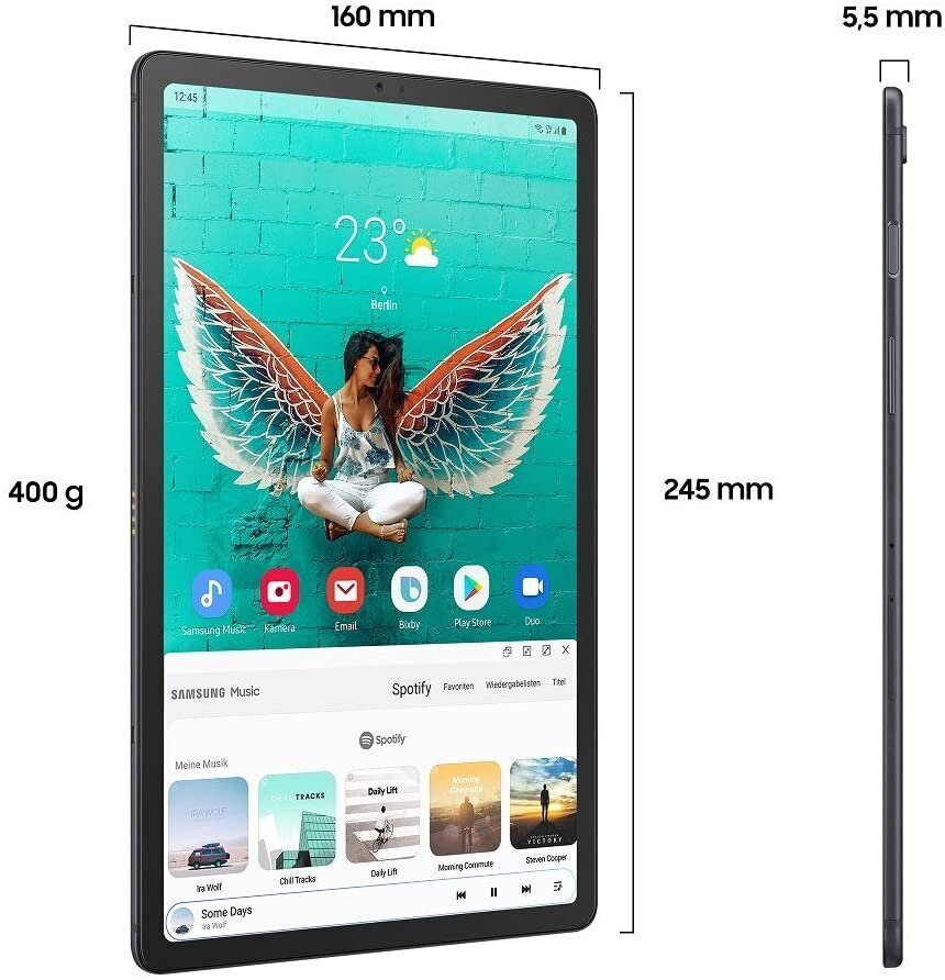 Tab Samsung Galaxy Tab S5e 10,5 T720 WiFi 64GB цена и информация | Tahvelarvutid | kaup24.ee