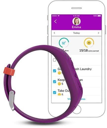 Aktiivsusmonitor lastele Garmin vívofit® jr.2 - Frozen Anna : 010-01909-19 цена и информация | Nutivõrud (fitness tracker) | kaup24.ee