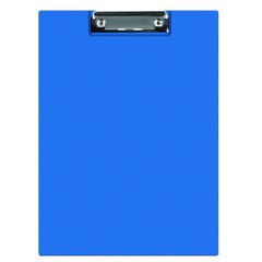 Папка - планшет A5 с зажимом, синяя цена и информация | Смягчает воду и защищает Вашу посудомоечную машину от извести. | kaup24.ee