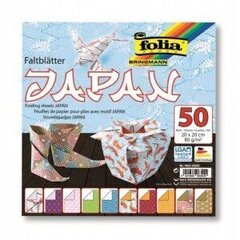 Origami paber 20x20/50 lehte Folia Japan цена и информация | Тетради и бумажные товары | kaup24.ee