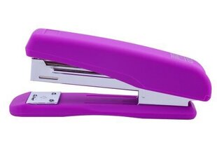 Степлер Rubber Touch 20 листов-No.24,26, фиолетовый цена и информация | Смягчает воду и защищает Вашу посудомоечную машину от извести. | kaup24.ee