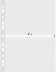 Прозрачные файлы A4, 220x300, 60мик, 50шт. цена и информация | Смягчает воду и защищает Вашу посудомоечную машину от извести. | kaup24.ee