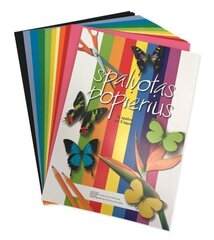 Värviline paber 80gr A4, 10 värvi 5 lehte hind ja info | Vihikud, märkmikud ja paberikaubad | kaup24.ee