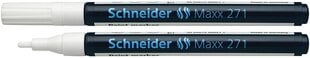 Маркер масляный Schneider Maxx 271 белый цена и информация | Письменные принадлежности | kaup24.ee
