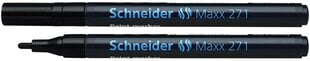 Маркер масляный Schneider Maxx 271 черный цена и информация | Письменные принадлежности | kaup24.ee