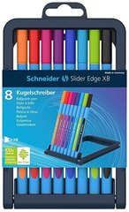 Pastapliiatsite komplekt Slider Edge XB, 8 värvi hind ja info | Kirjutusvahendid | kaup24.ee