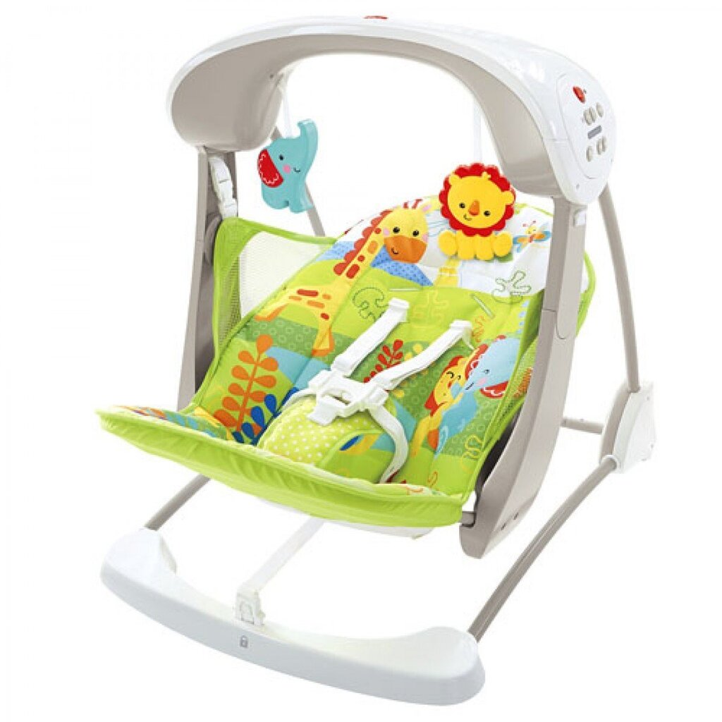 Kiik-häll Fisher Price Rainforest Friends, CCN92 цена и информация | Beebi lamamistoolid | kaup24.ee