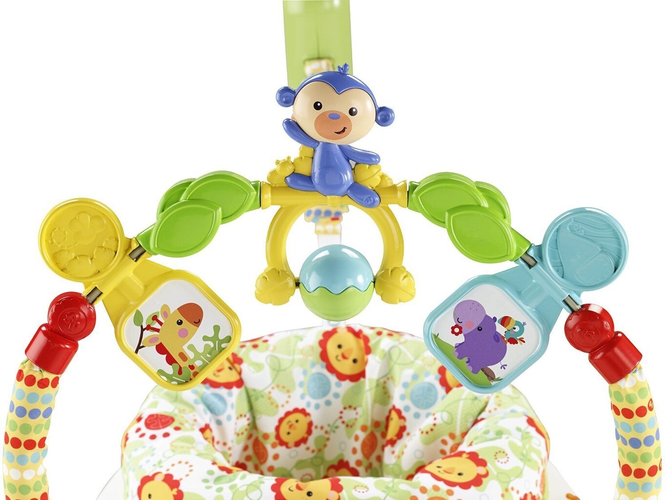 Hüppetool Fisher Price Rainforest, CHN38 цена и информация | Beebi lamamistoolid | kaup24.ee