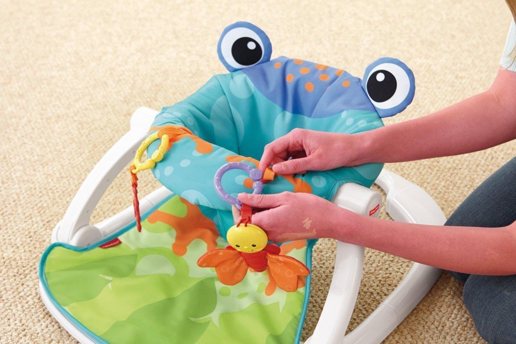 Istumistool Fisher Price Froggy, BFB12 цена и информация | Beebi lamamistoolid | kaup24.ee