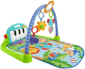 Музыкальный развивающий детский коврик с пианино Fisher Price, BMH49 цена и информация | Развивающие коврики | kaup24.ee