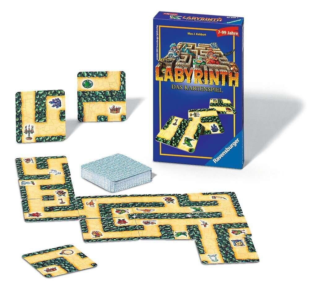 Mäng Ravensburger 23477 "Labyrinth - the card game" цена и информация | Lauamängud ja mõistatused | kaup24.ee