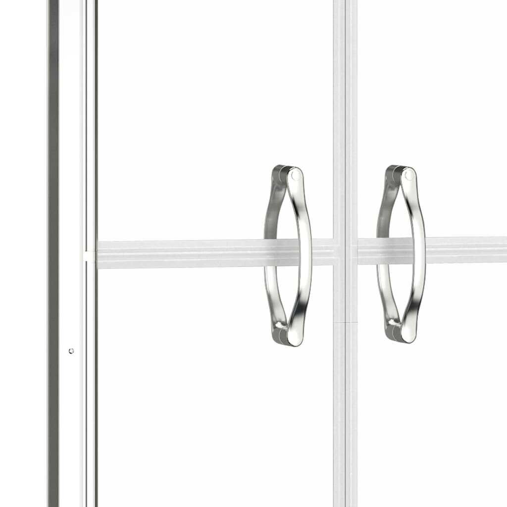 vidaXL dušinurga uks, läbipaistev, ESG, 86 x 190 cm hind ja info | Dušikabiinide uksed ja seinad | kaup24.ee
