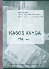Кассовая книга A5 SC (за период) цена и информация | Канцелярские товары | kaup24.ee
