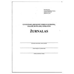 Журнал учета доходов и расходов цена и информация | Смягчает воду и защищает Вашу посудомоечную машину от извести. | kaup24.ee