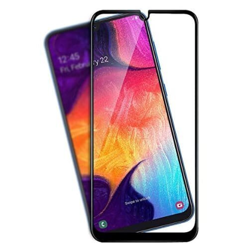 Hallo Full Face 5D Tempered Glass Raamiga kaitseklaas Samsung Galaxy A32 5G Must цена и информация | Ekraani kaitsekiled | kaup24.ee