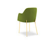 Tool Cosmopolitan Design Padova, roheline/kuldne värv hind ja info | Söögilaua toolid, köögitoolid | kaup24.ee