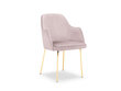 Tool Cosmopolitan Design Padova, roosa/kuldne värv hind ja info | Söögilaua toolid, köögitoolid | kaup24.ee