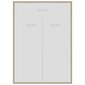 vidaXL kingakapp, valge, Sonoma tamm, 60 x 35 x 84 cm, puitlaastplaat hind ja info | Jalatsikapid, jalatsiriiulid | kaup24.ee