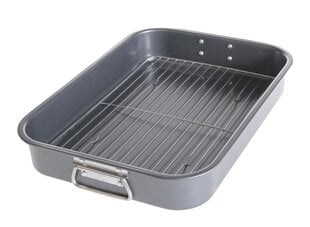 Ahjuvorm Maku grillrestiga 40x28x7cm цена и информация | Формы, посуда для выпечки | kaup24.ee