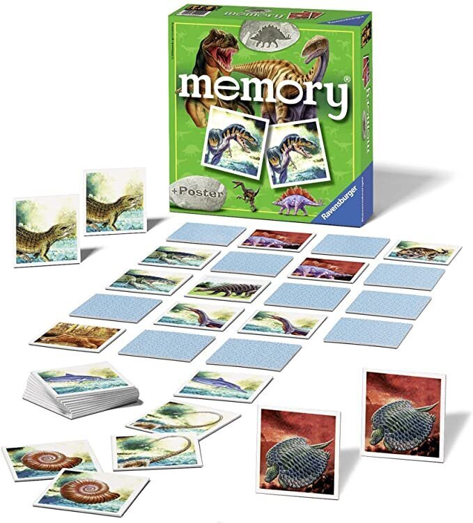 Ravensburger 22099 Mäng "Memory - Dinosaurs" цена и информация | Lauamängud ja mõistatused | kaup24.ee