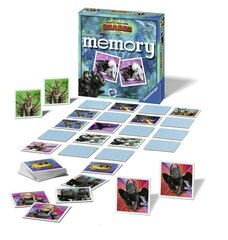 Игра Memory - How to Train Your Dragon Ravensburger 21444 цена и информация | Настольные игры, головоломки | kaup24.ee